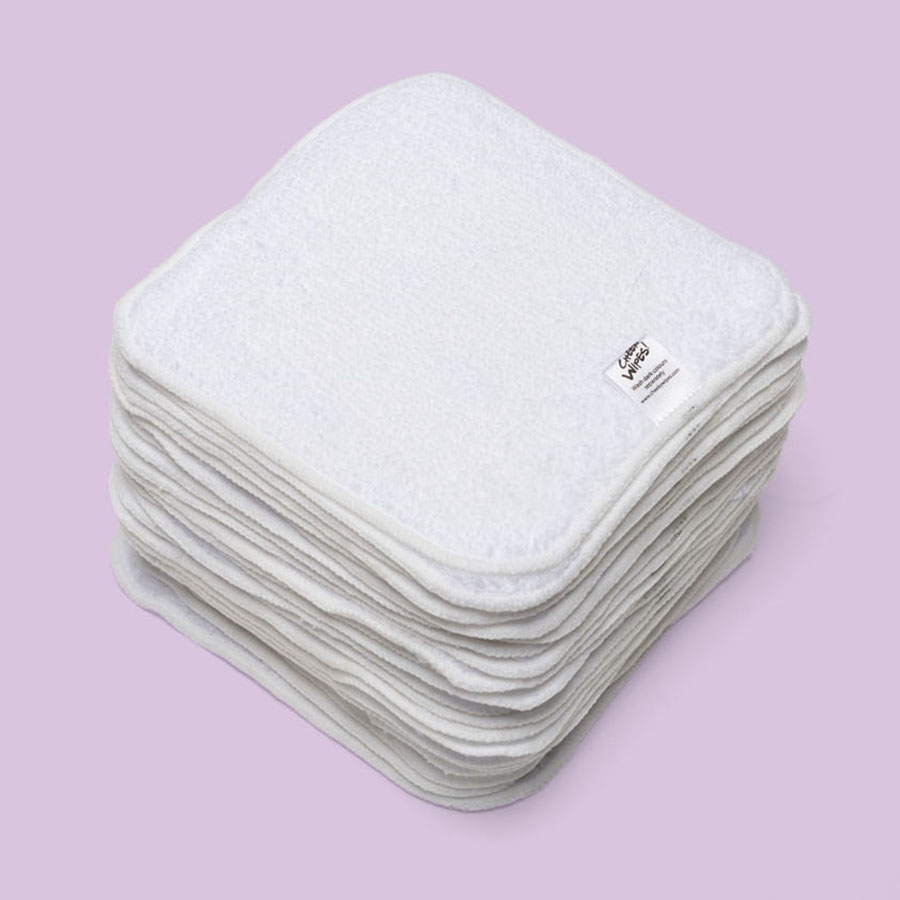 Cotton Reusable Baby Wipes
